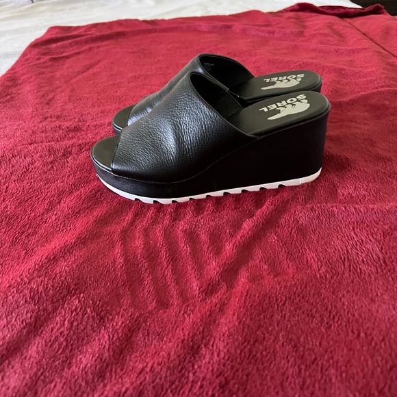 Sorel leather wedge - Picture 2 of 6